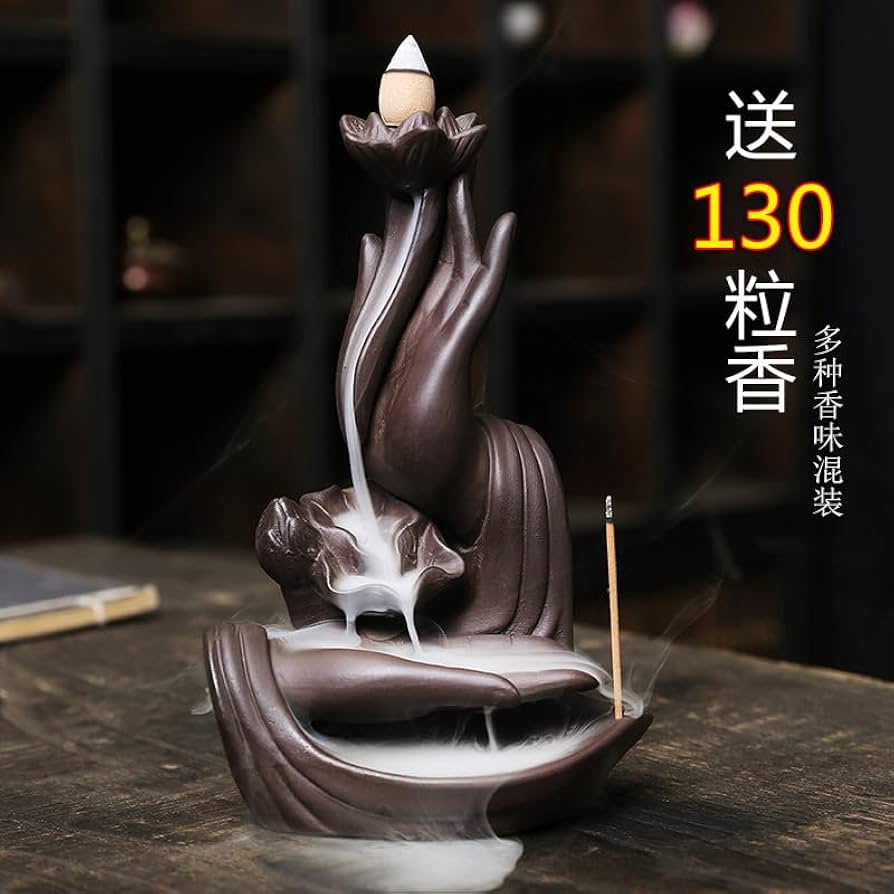 仏手 観音 倒流香炉 茶道  沈香炉 仏堂の 置物 仏手 観音 倒流香炉 茶道 沈香炉 仏堂の 置物